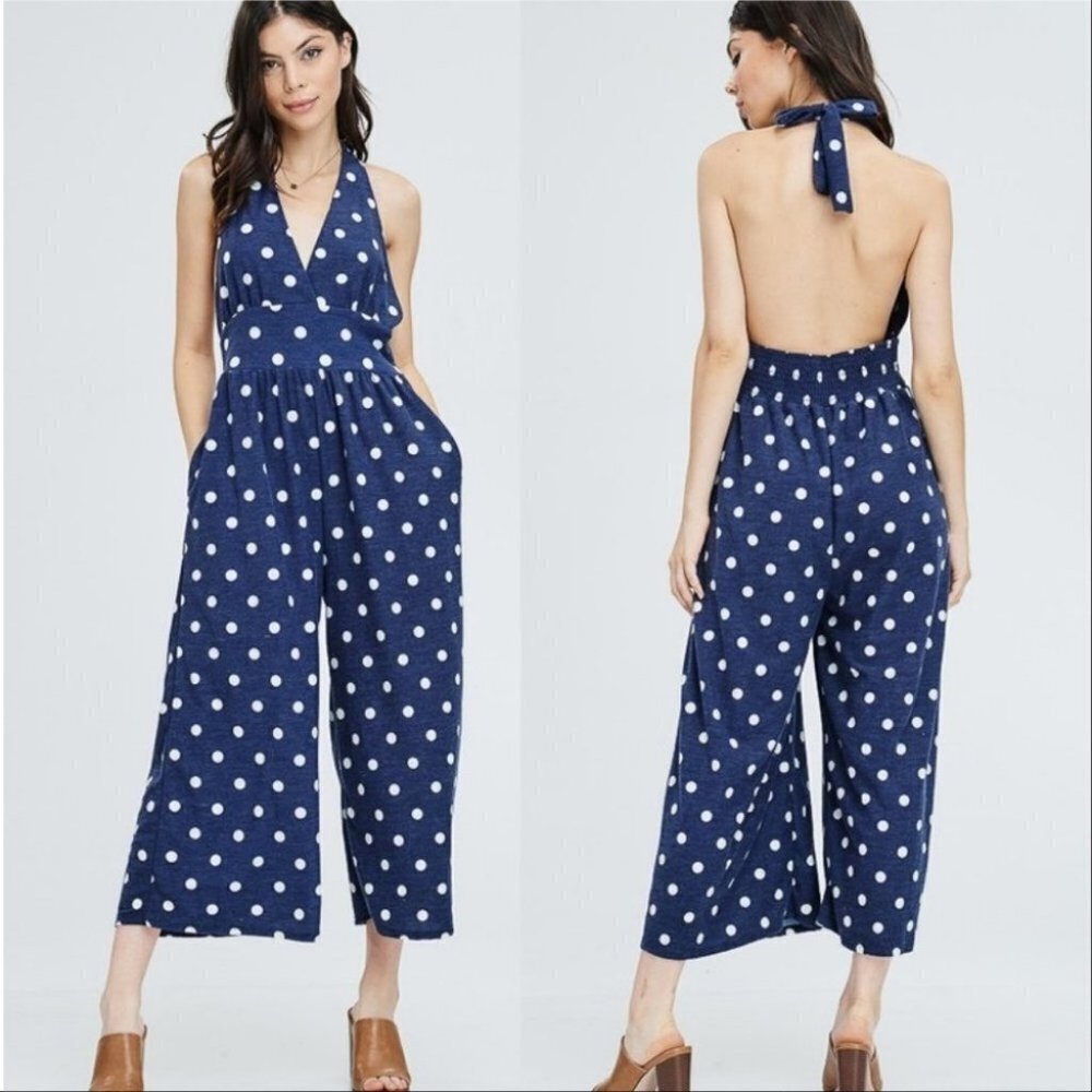 POLKA DOT JUMPSUIT